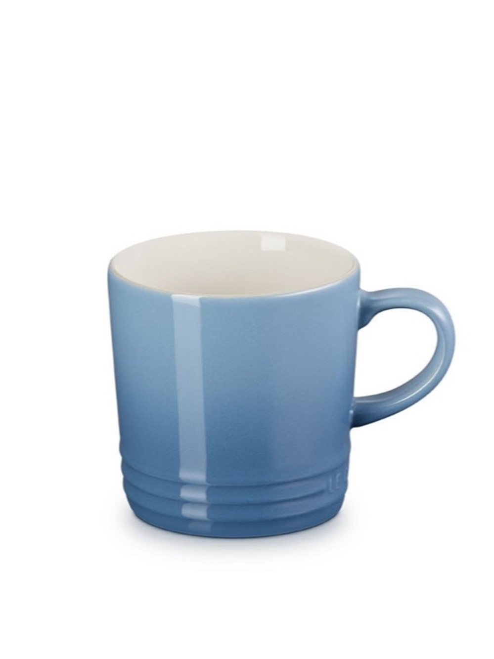 New! Le Creuset Ceramic Mug in Chambray 12oz